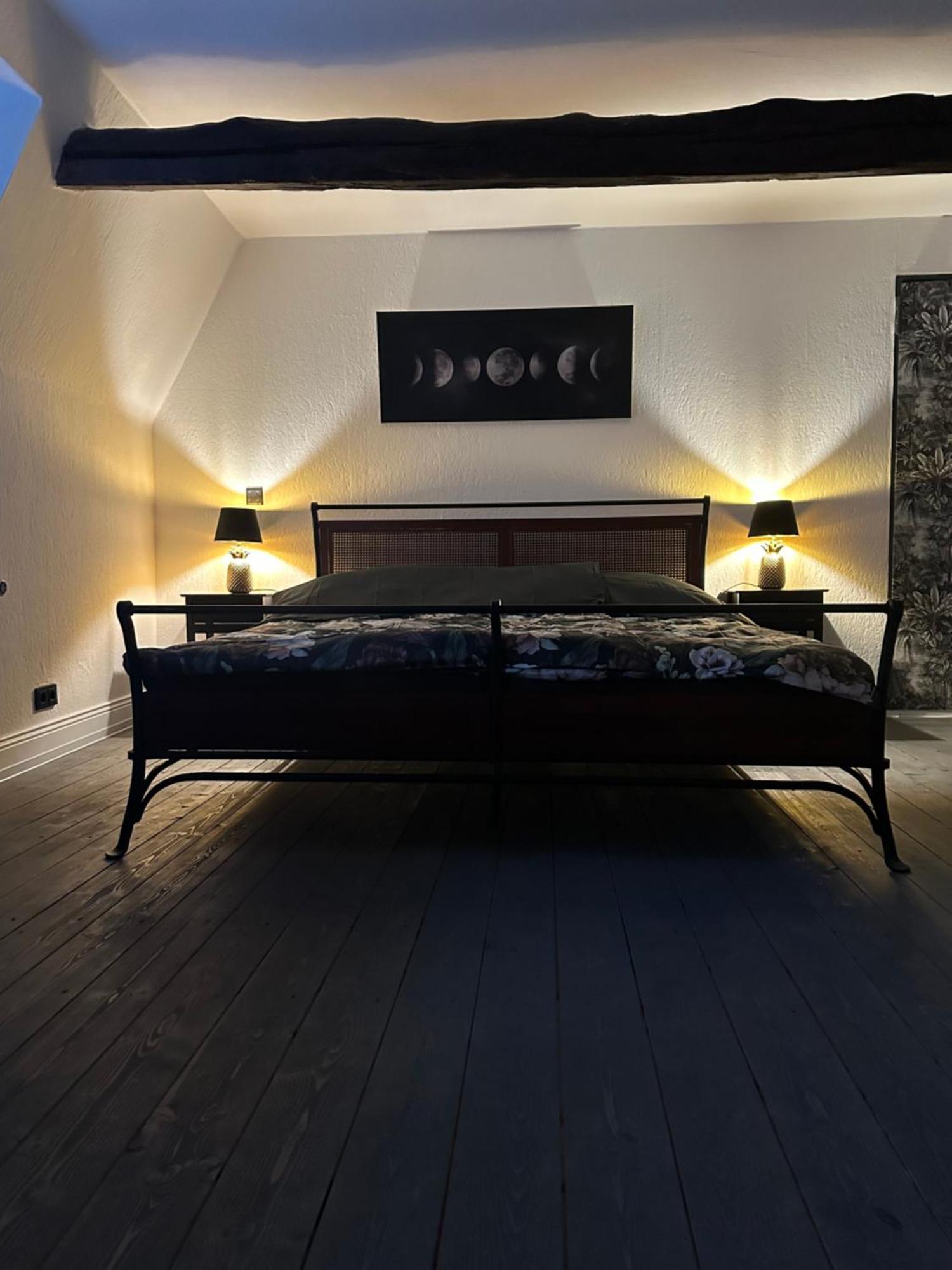 Appartamento Urlaub Im Historischen Muellerhaus, Dachgiebel Lubecca Esterno foto